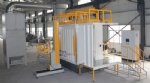 Multi Cyclone System Plastic Booth